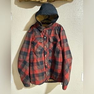 Woodland flannels 686 snowboard or casual worn jacket!